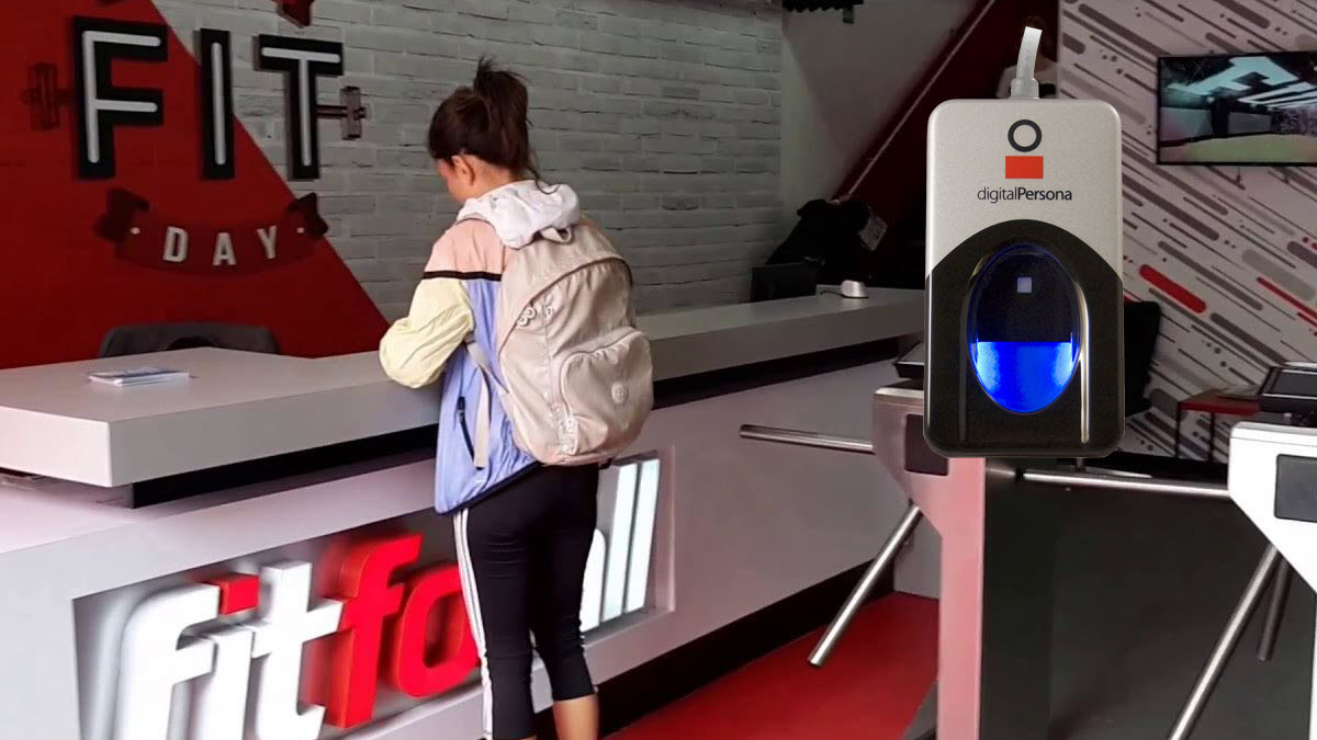 Control de acceso con huella digital en tu gimnasio